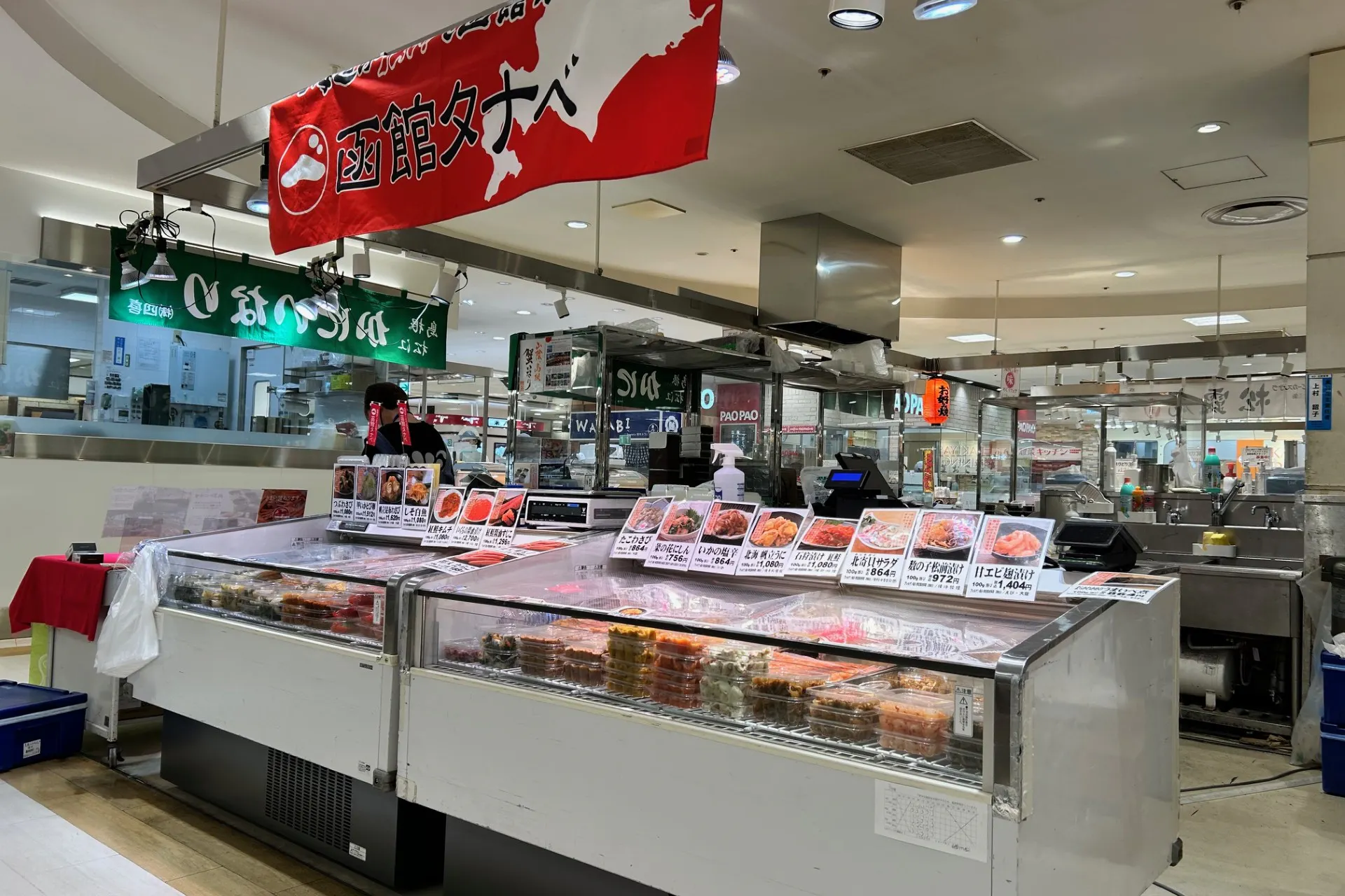 【国分寺マルイ】カレンダリウムF10【食物販・調理行為可能】駅直結!生鮮食品フロアーに位置し、トラフィックの多い区画です。実演販売に最適なスペースです。