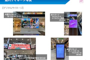 【イオンモール福岡】モール内広告 デジタルサイネージ