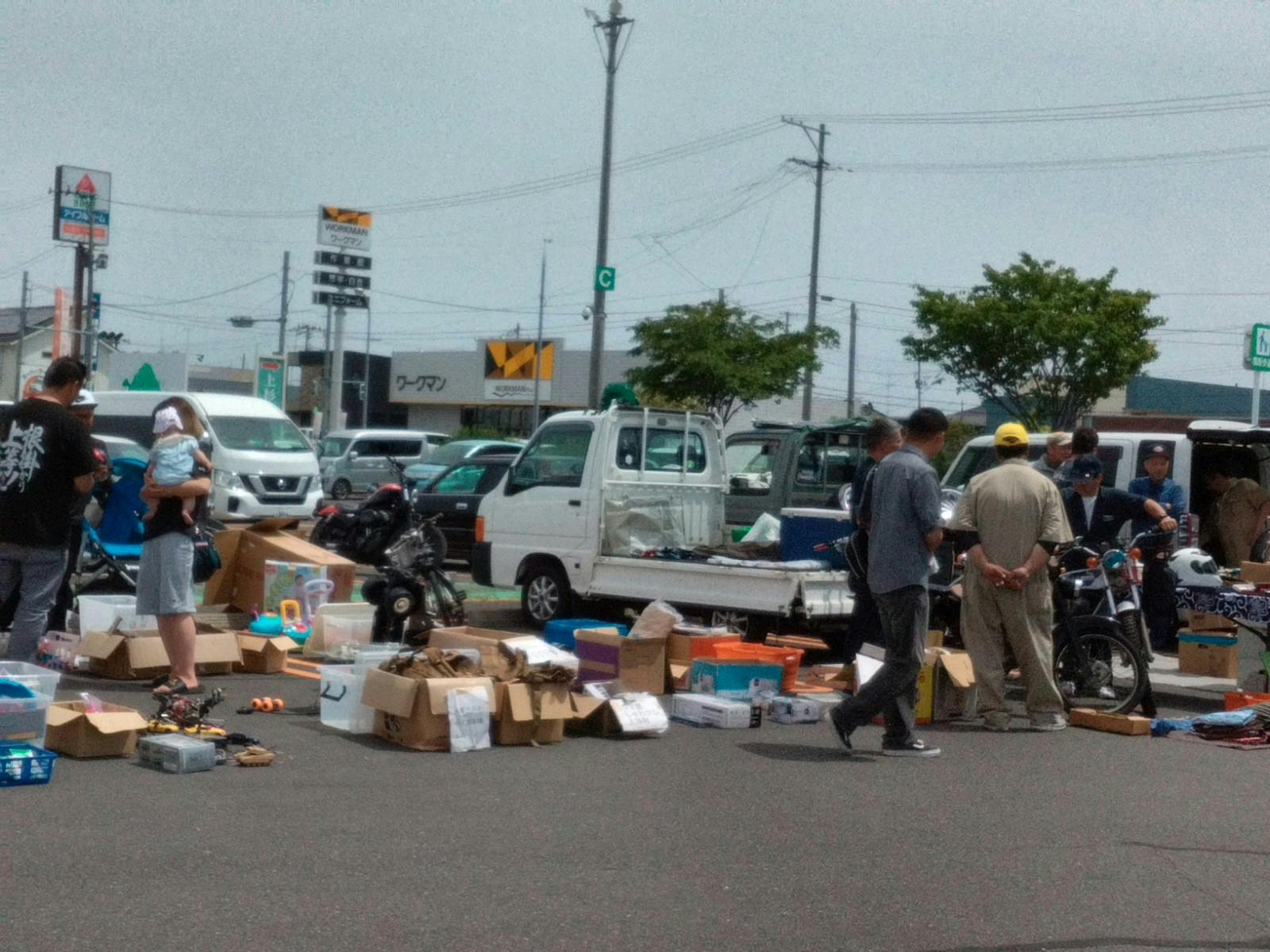 【イオンタウン佐沼】屋外型イベントの出店に駐車場を広々と利用可能なイベントスペース