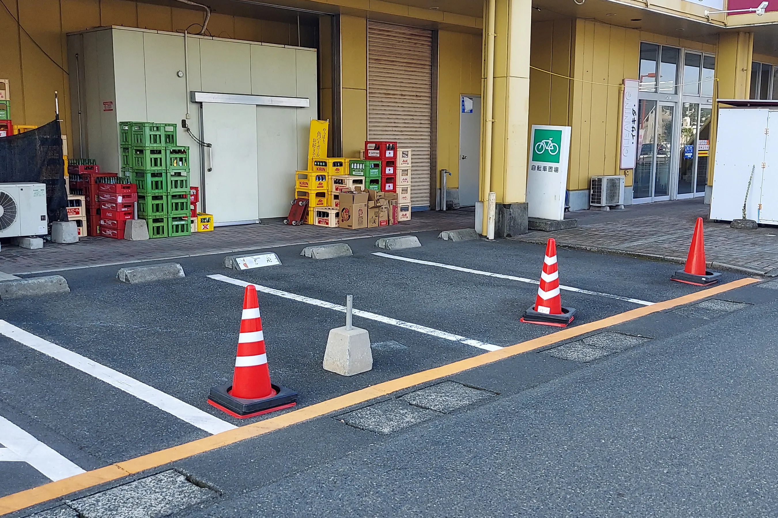 【サンポートしぶしアピア】キッチンカーやプロモーションに最適な人通りの多い駐車場スペース