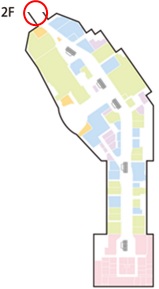 【イオンモール新利府】モール内広告 床面シート