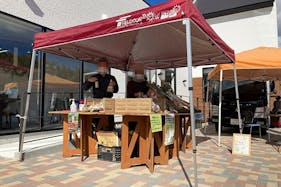 【神戸市北区/ひまわりガーデンモール】物販等ポップアップストアやキッチンカーの出店に最適な店舗入口前のイベントスペース