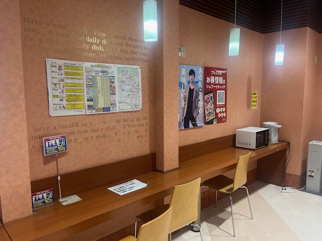 【フレスタ可部店】プロモーションイベントに最適なイートインスペース