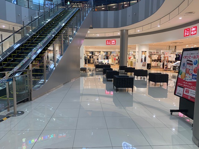 【イオンモール高岡】イベントスペース⑧(ユニクロ前)