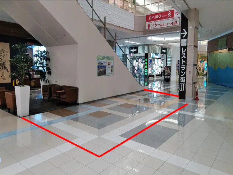 【イオンモール日吉津*】西館1F ビレッジコート