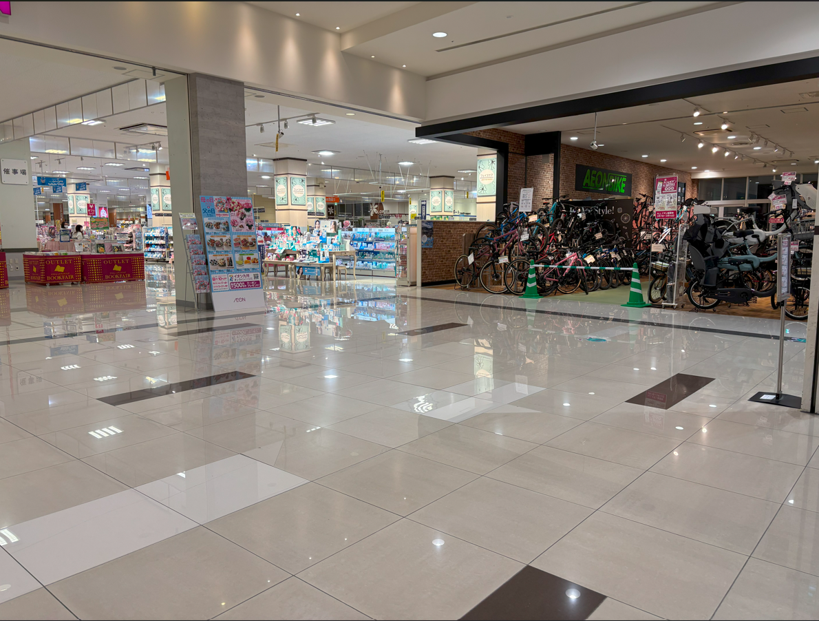 【イオンモール福津】サウスコート横