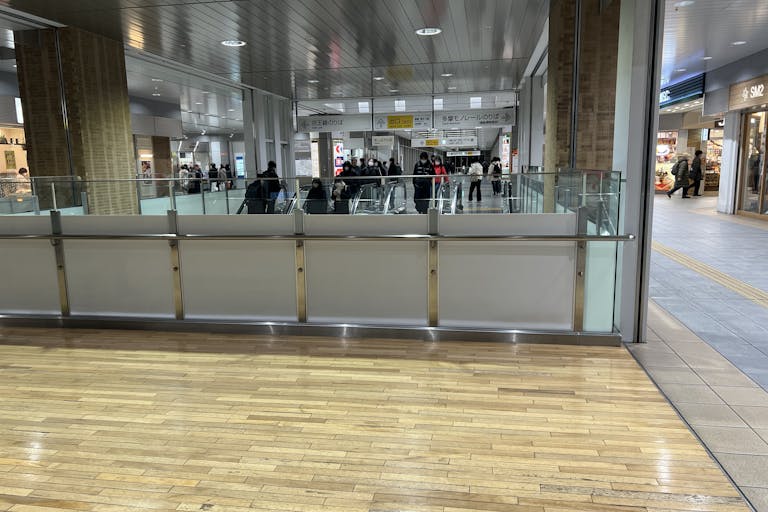 スペースから見た人通り