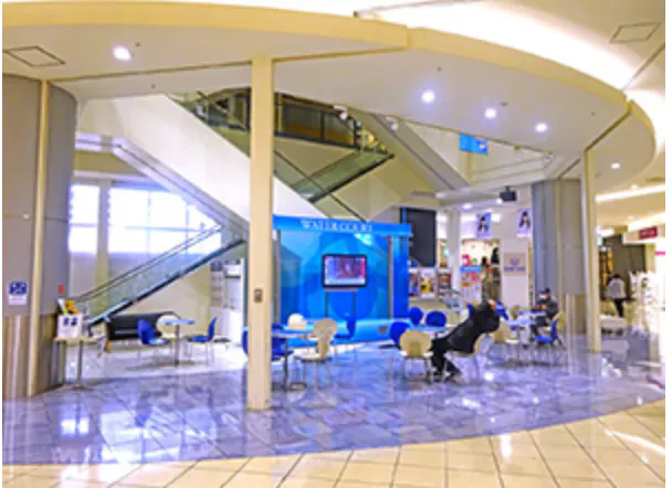 【イオンモール大和】1階ウォーターコート