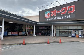 【オークワオーストリート紀の川井阪】プロモーションに利用可能な南側入口のスペース