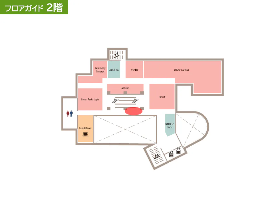 【ららテラス川口】2階 エスカレーター横②スペース