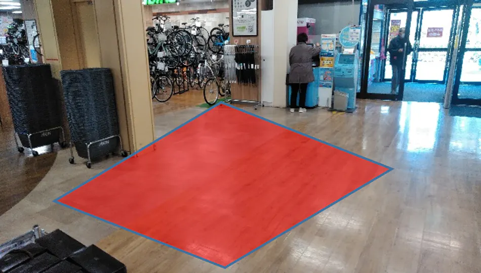 【イオンスタイルせんげん台】各種プロモーションや物販、食物販のポップアップストアに最適な1Fエスカレーター前催事場の催事イベントスペース