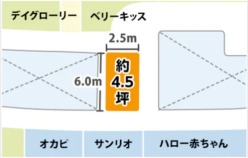 【イオンモール浜松市野*】2F　イベントスペースＣ(サンリオ前）
