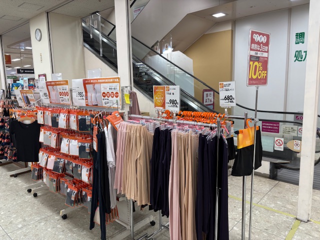 【イオン亀岡】販促プロモーションに最適な1階上りエスカレーター横の催事スペース