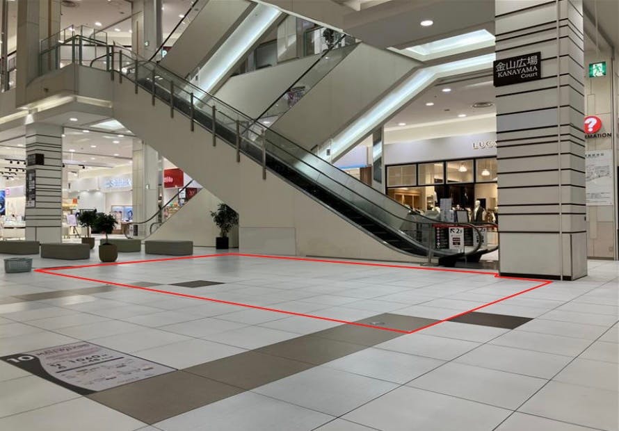 【イオンモール熱田】プロモーションイベントに最適な1F金山広場南催事イベントスペース