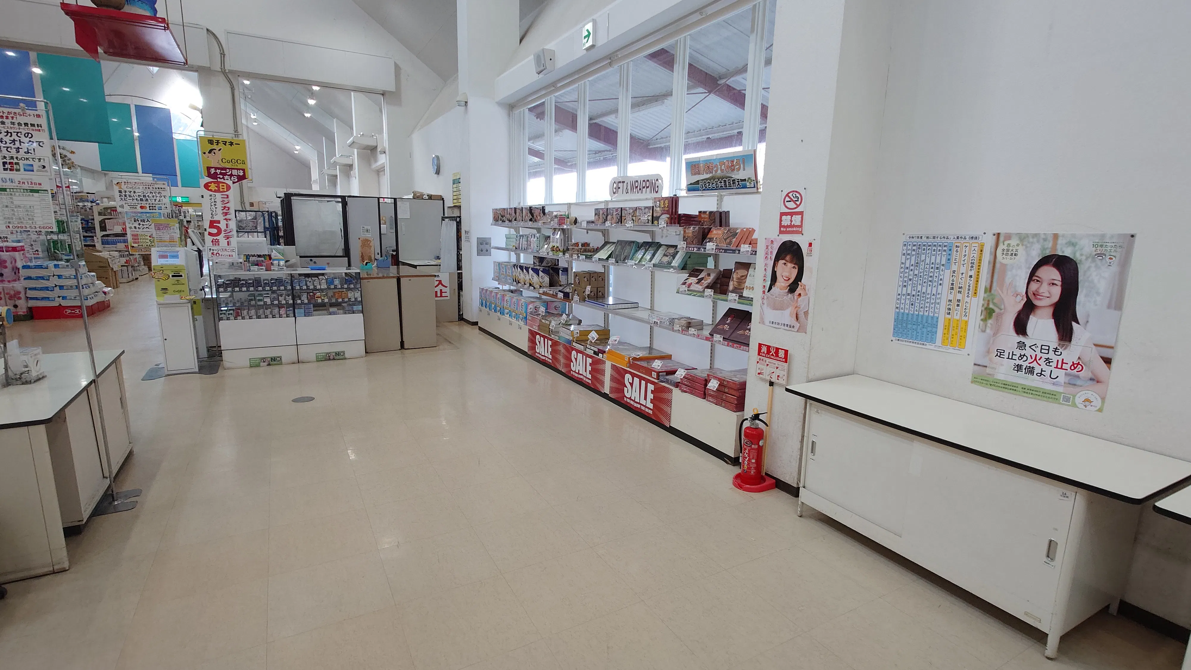 【タイヘイ吹上店】サッカー台付近に位置するプロモーション・物販に最適な催事スペースの画像