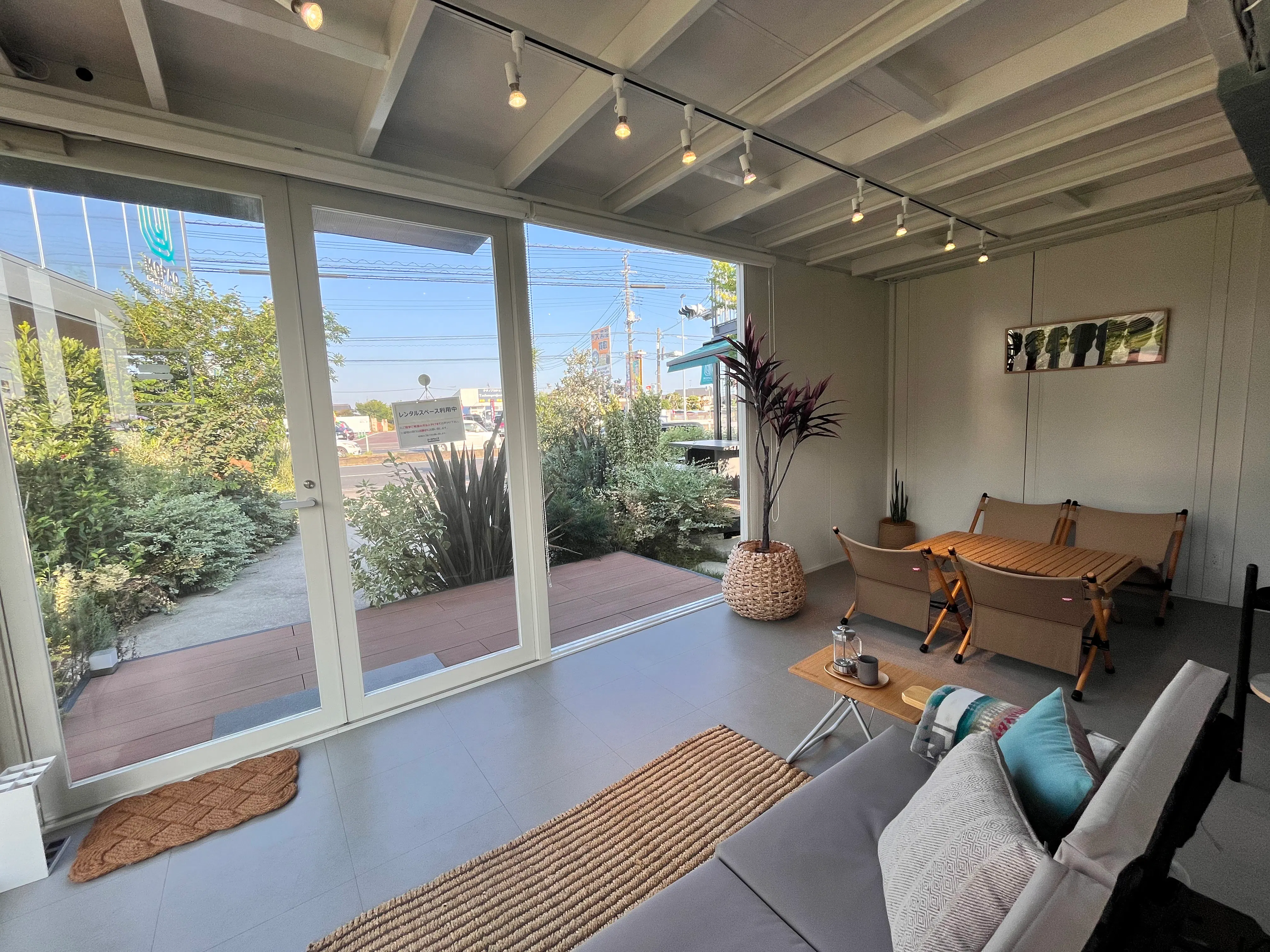 【茨城県ひたちなか市】自主企画マルシェやワークショップに最適なお手頃価格のレンタルスペース「Living1」/敷地全体の貸切イベント開催も可能!