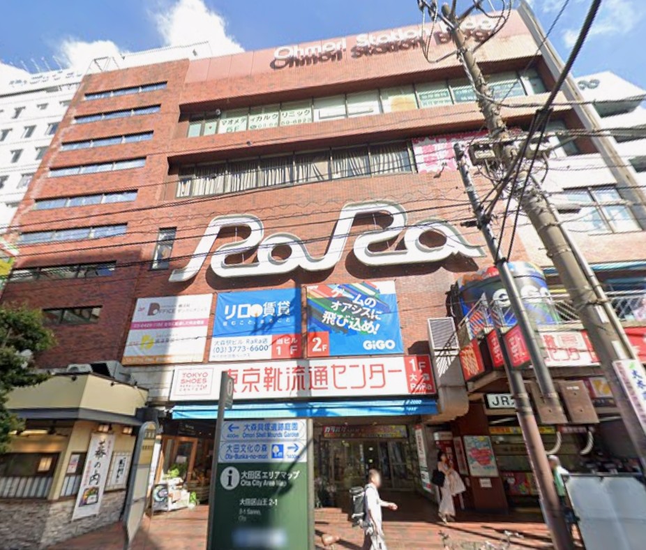 【大森ララ／大森駅直結】駅直結ビルの1階区画！約8坪のイベントスペース