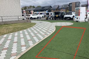 【桃山六地蔵住宅博】キッチンカーや小規模ポップアップやプロモーションイベント等最適な住宅展示場出入口付近にある屋外イベントスペース④