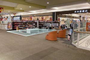 【イオンモール下妻】PR・サンプリングや飲食物販に適した2F未来屋前ブリッジのイベントスペース