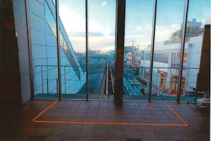 【北習志野駅】(改札外)食物販やポップアップストアに最適な人の流動が多い改札前コンコース