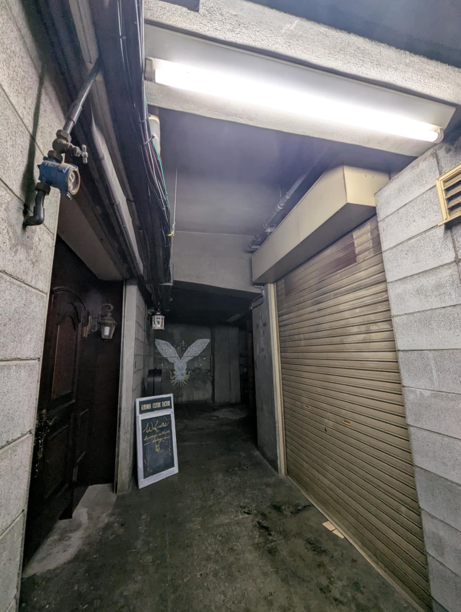 地下通路の消灯その2