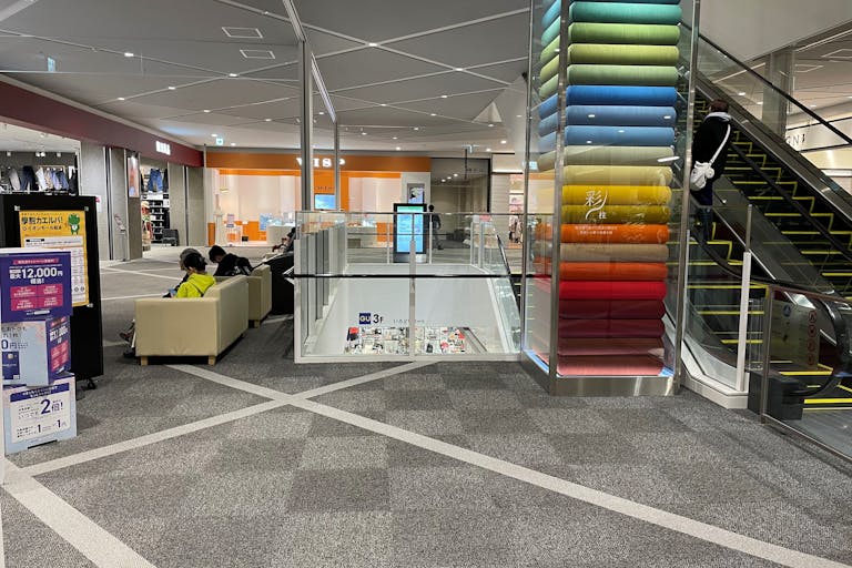 【イオンモール松本】晴庭2F 無印良品前南側の画像2