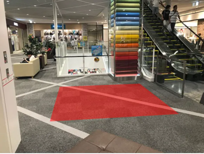 【イオンモール松本】晴庭2F 無印良品前南側の画像