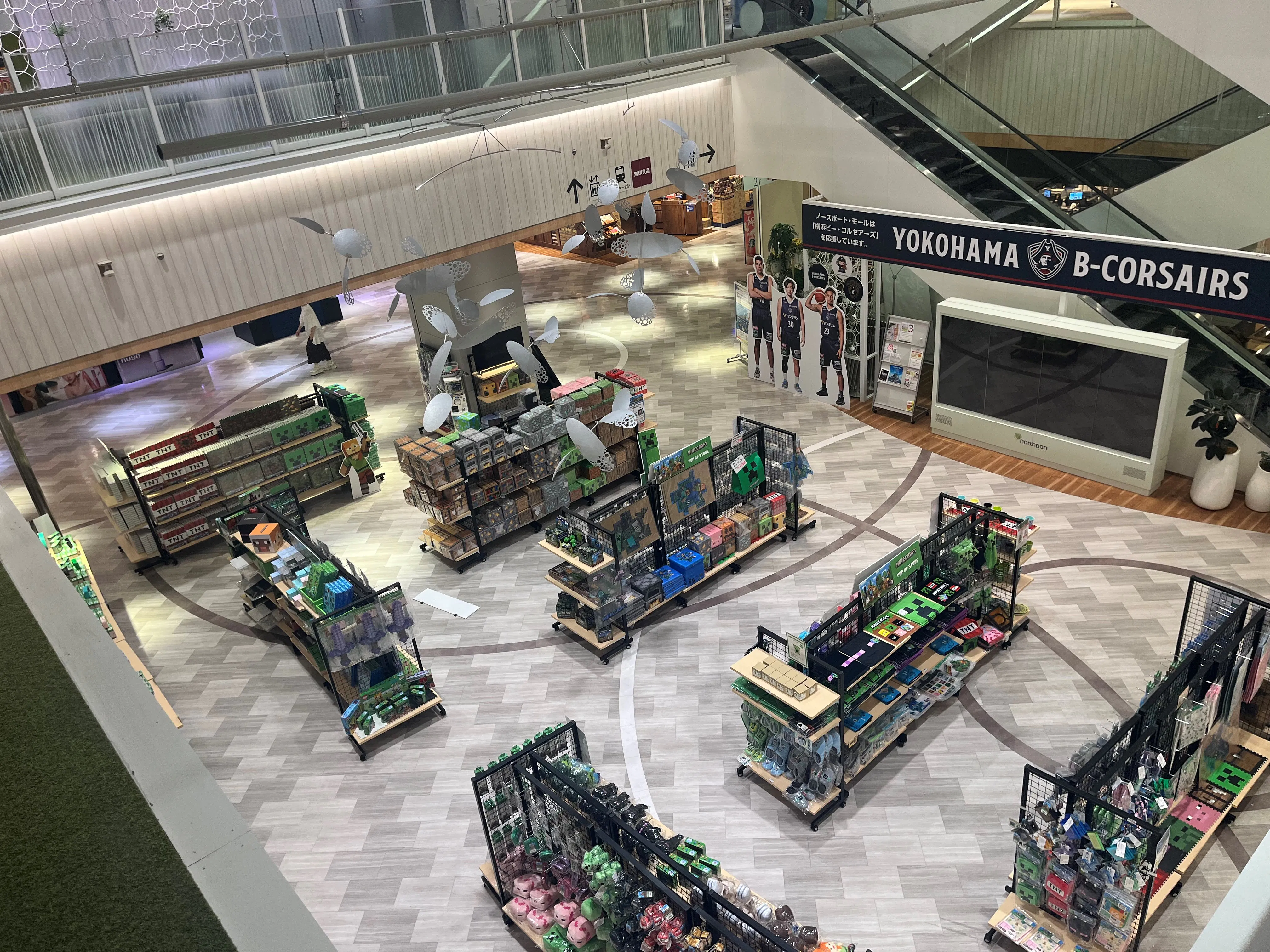 【ノースポート・モール】「2F-1区画(センターコート)」大型ポップアップストアやプロモーションに最適な広々としたイベントスペース