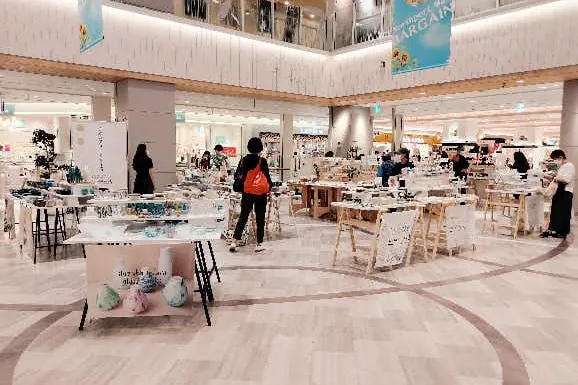 【ノースポート・モール】「2F-1区画(センターコート)」大型ポップアップストアやプロモーションに最適な広々としたイベントスペース