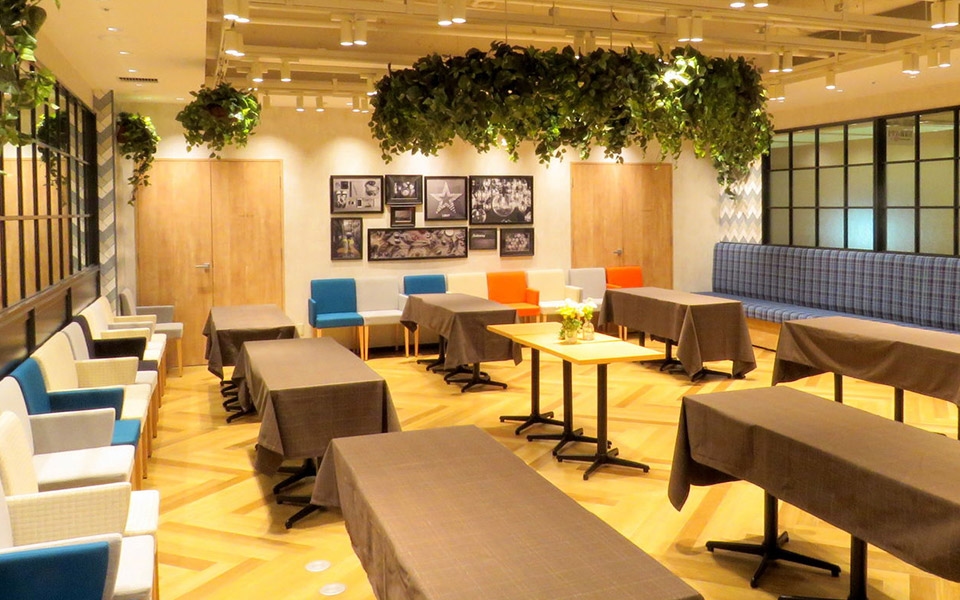 飲み物・食べ物の持ち込みOK◎