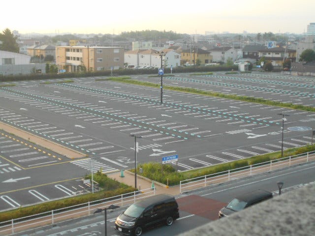 【アリオ上尾】展示イベントに利用可能、圧倒的な広さを誇る駐車場スペース