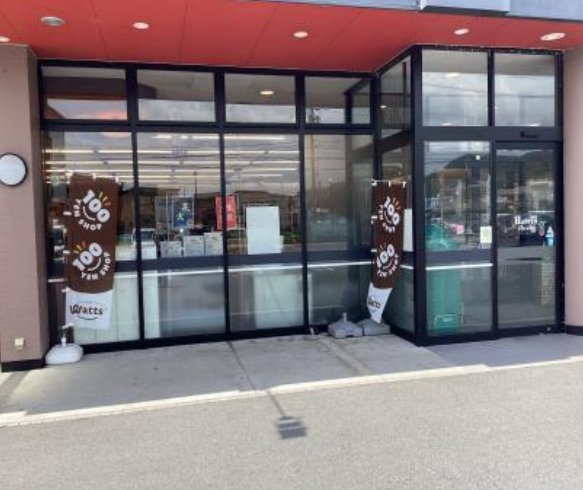 【天満屋ハピーズ赤坂店】店頭（店舗入り口横） 各種プロモーション、会員獲得イベントに最適な屋外催事イベントスペース