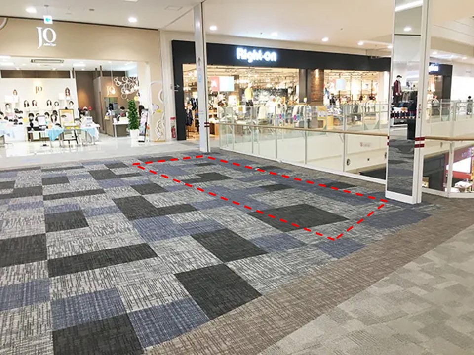 【イオンモール大牟田】ありあけコート寄りブリッジ