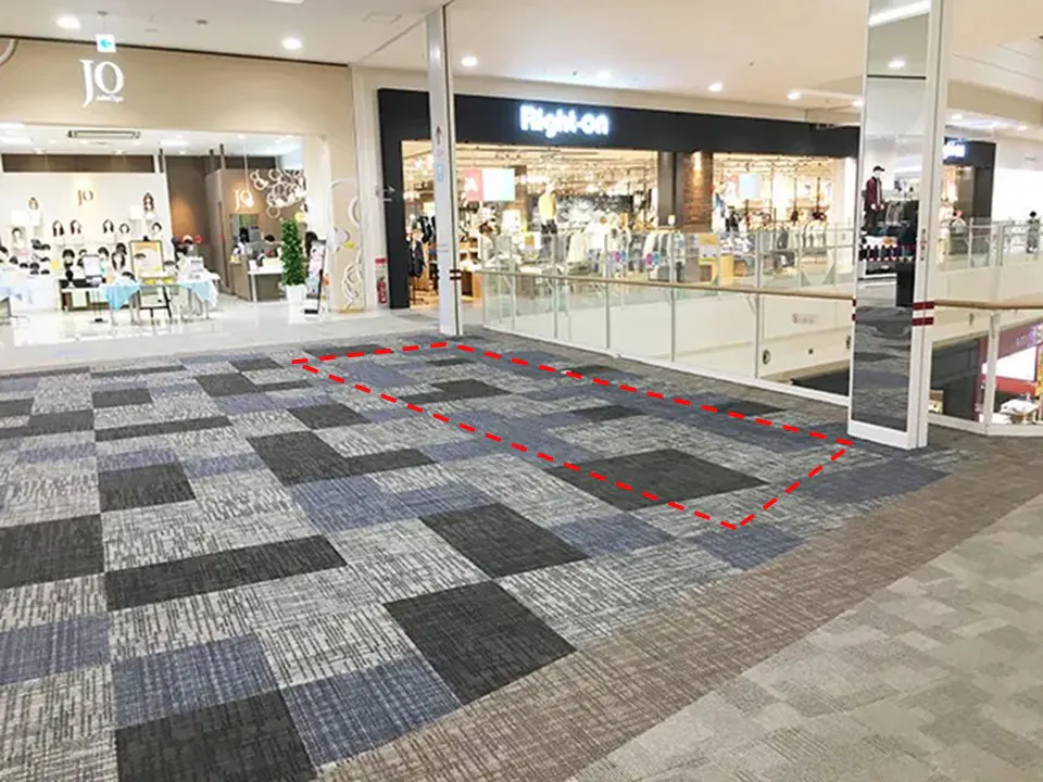 【イオンモール大牟田】ありあけコート寄りブリッジ