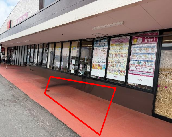 【イオンスタイル本荘】軒下スペース キッチンカー出店に最適なスーパー店外催事イベントスペース