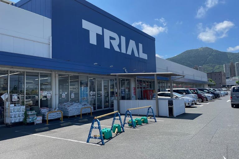 【出店場所】パイロン箇所