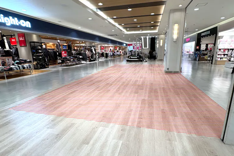 【イオンモール橿原】中央ブリッジ前(ライトオン前)の画像2