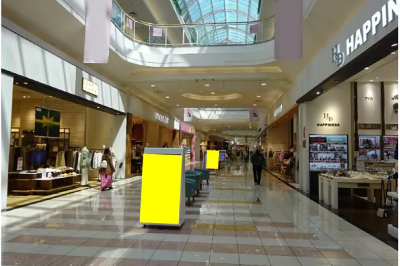 【イオンモールりんくう泉南】モール内広告 デジタルサイネージ(モールストリートビジョン)