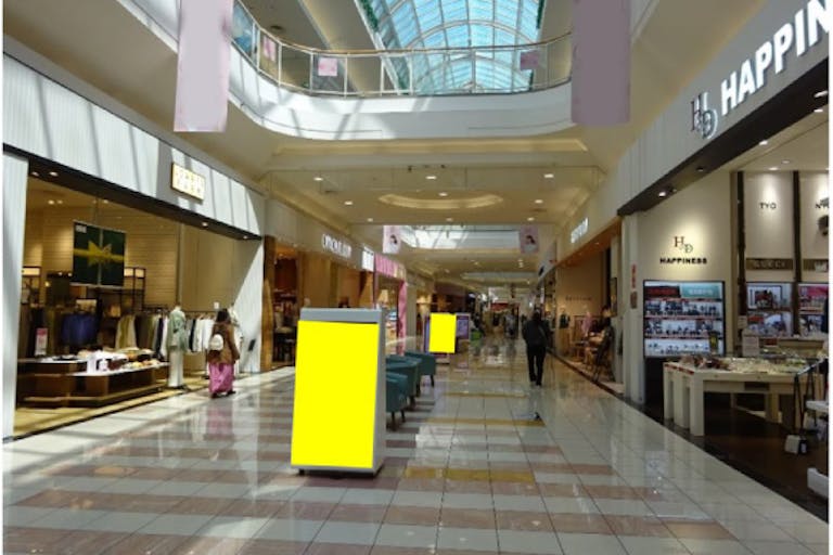 【イオンモールりんくう泉南】モール内広告 デジタルサイネージ(モールストリートビジョン)の画像1