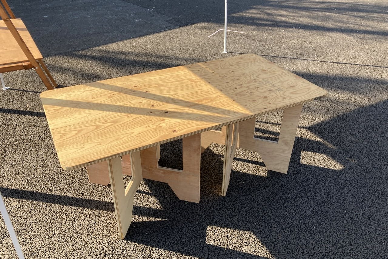 組立テーブル(180×90×H75cm)