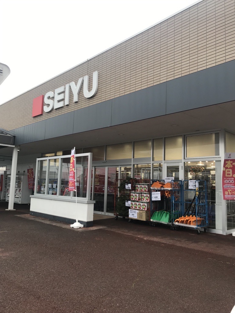 【西友　長野北店】店頭（軒下）　プロモーション用途や物販、食物販のポップアップストアに最適なスーパー屋外軒先の催事イベントスペース