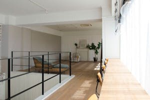 【東京国際クルーズターミナル駅5分】撮影に適した広さ200㎡を超える吹き抜けのスタジオ