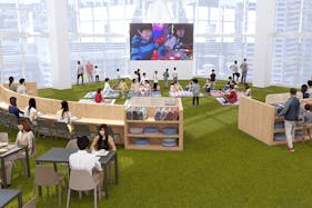 【イオンモール鶴見緑地】サンシャインコート