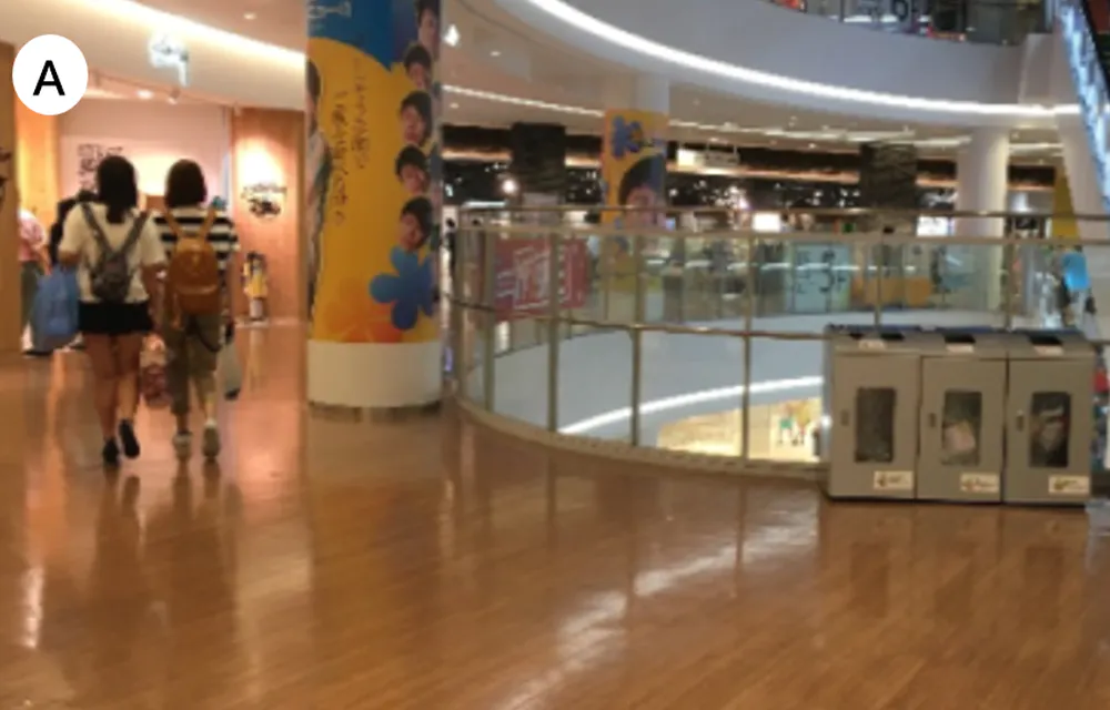 【ダイバーシティ東京 プラザ】5階 西アトリウム