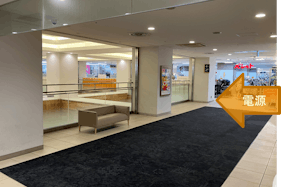 【東急プラザ新長田】「2F 螺旋階段横 」2F中央階段すぐ!ポップアップストアやPRイベントに最適な視認性の高いイベントスペース