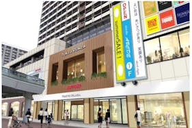 【東急プラザ新長田】「2F 螺旋階段横 」2F中央階段すぐ!ポップアップストアやPRイベントに最適な視認性の高いイベントスペース