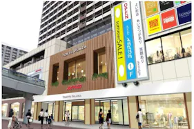 【東急プラザ新長田】「2F 螺旋階段横 」2F中央階段すぐ!ポップアップストアやPRイベントに最適な視認性の高いイベントスペース