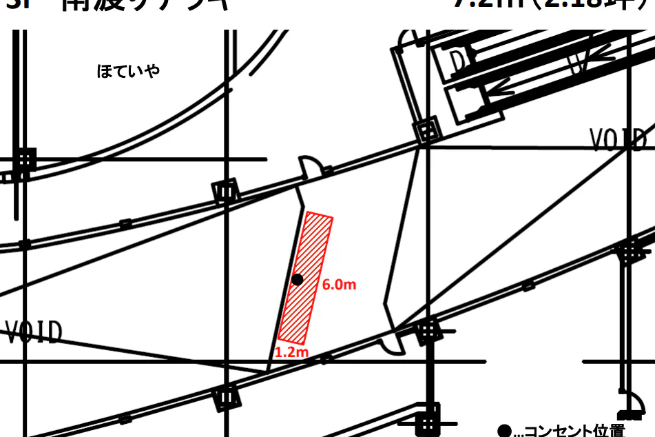 【イオンモール熱田*】3F 南渡デッキ