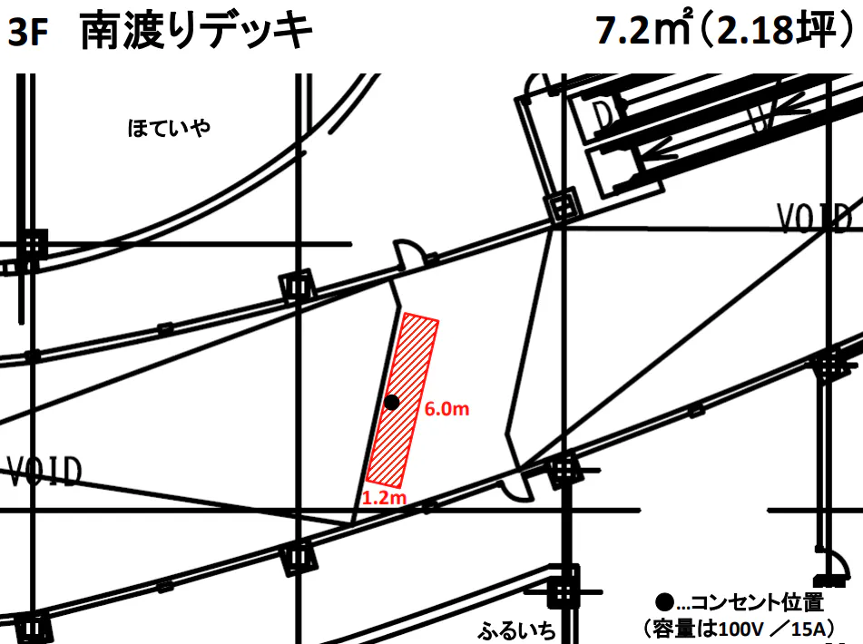 【イオンモール熱田*】3F 南渡デッキ