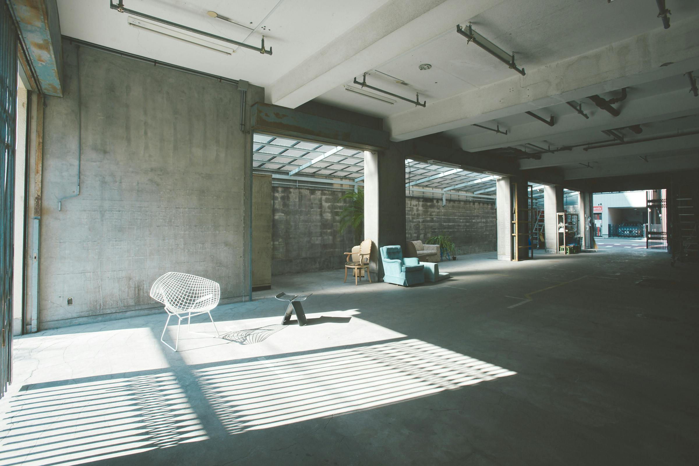 【高円寺駅5分】展示会やポップアップストア、ギャラリー用途に最適な延240㎡の天高倉庫イベントスペース